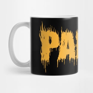 paella yellow Mug